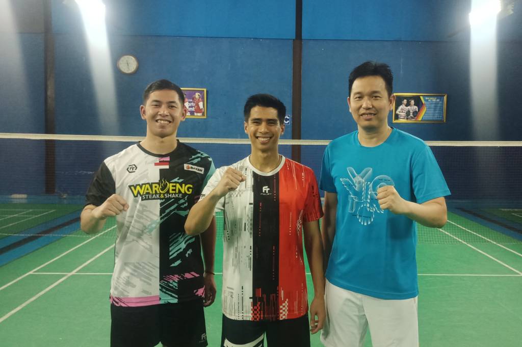 Didampingi sang Legenda, Sabar/Reza Usung Misi Juara Dunia di Paris