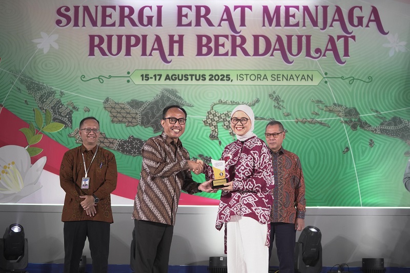 Perluas Akses Rupiah, Pegadaian Raih Apresiasi dari Bank Indonesia