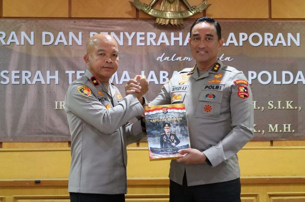 Brigjen Hengki Resmi Jabat Kapolda Banten, Irjen Suyudi Persiapan Jadi Kepala BNN