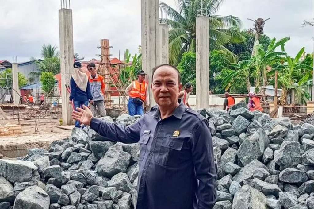 Tingkatkan Kesehatan Masyarakat, Legislator Perindo Salundik Kawal Pembangunan Puskesmas Menteng
