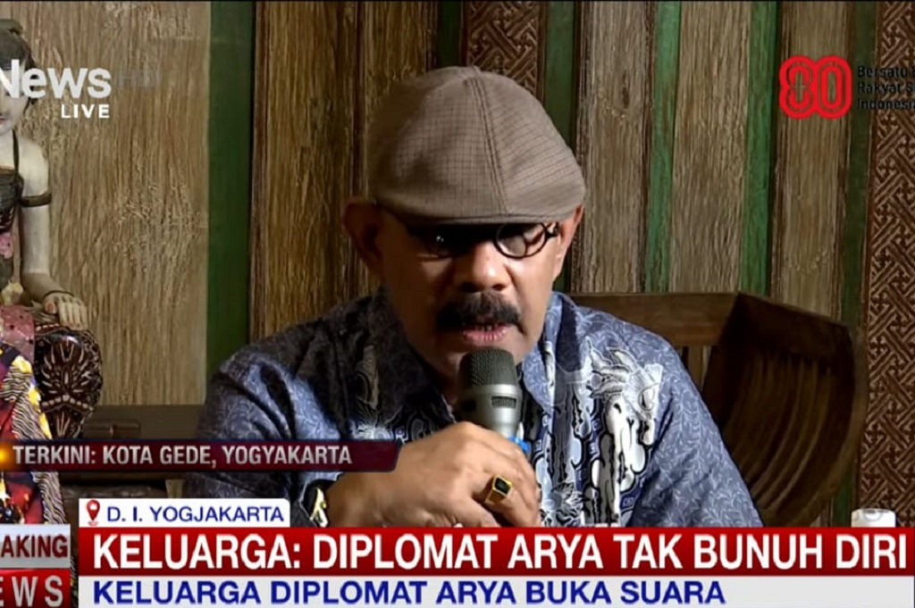 Keluarga Yakin Diplomat Kemlu Arya Daru Tak Bunuh Diri, Ini Alasannya