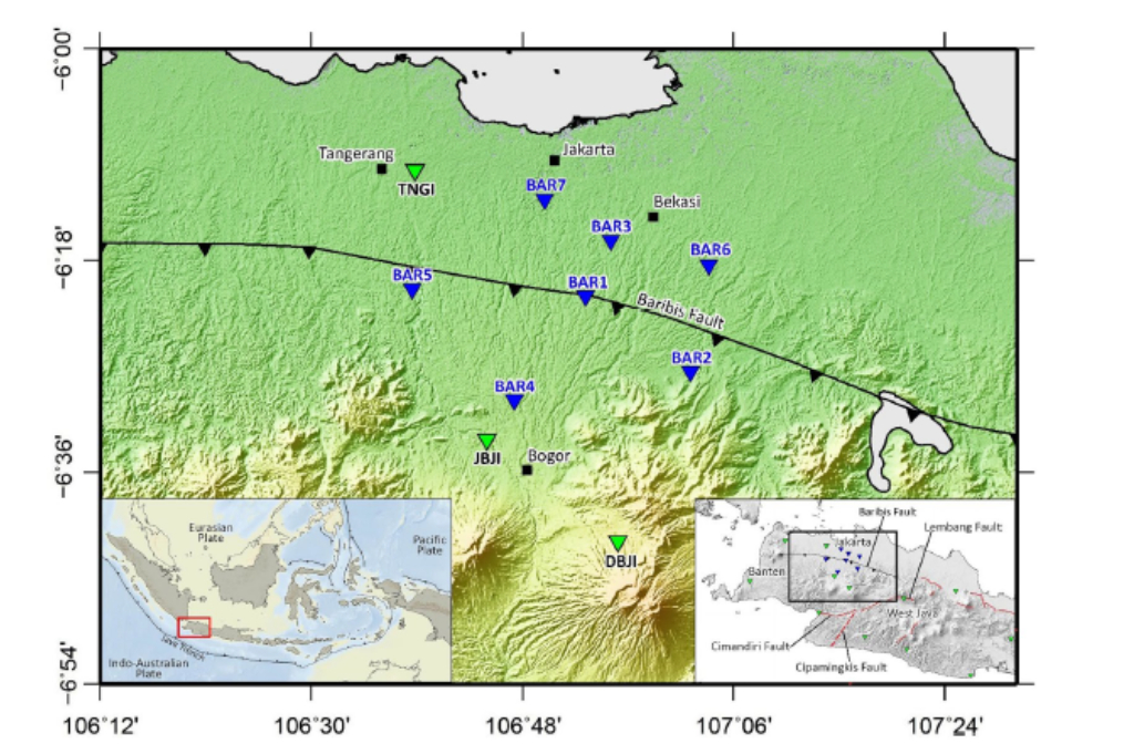 Mengenal Lebih Dekat: Sesar Baribis, West Java Back-arc Thrust dan Ancaman Gempa di Bekasi