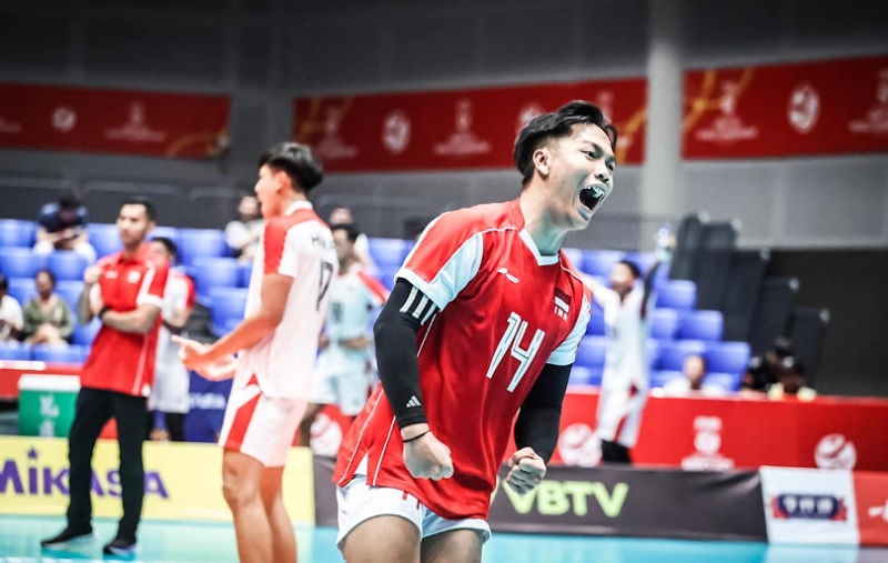 Dramatis! Timnas Voli Indonesia U‑21 Tersungkur di Tangan Ukraina Lewat Duel Lima Set Sengit