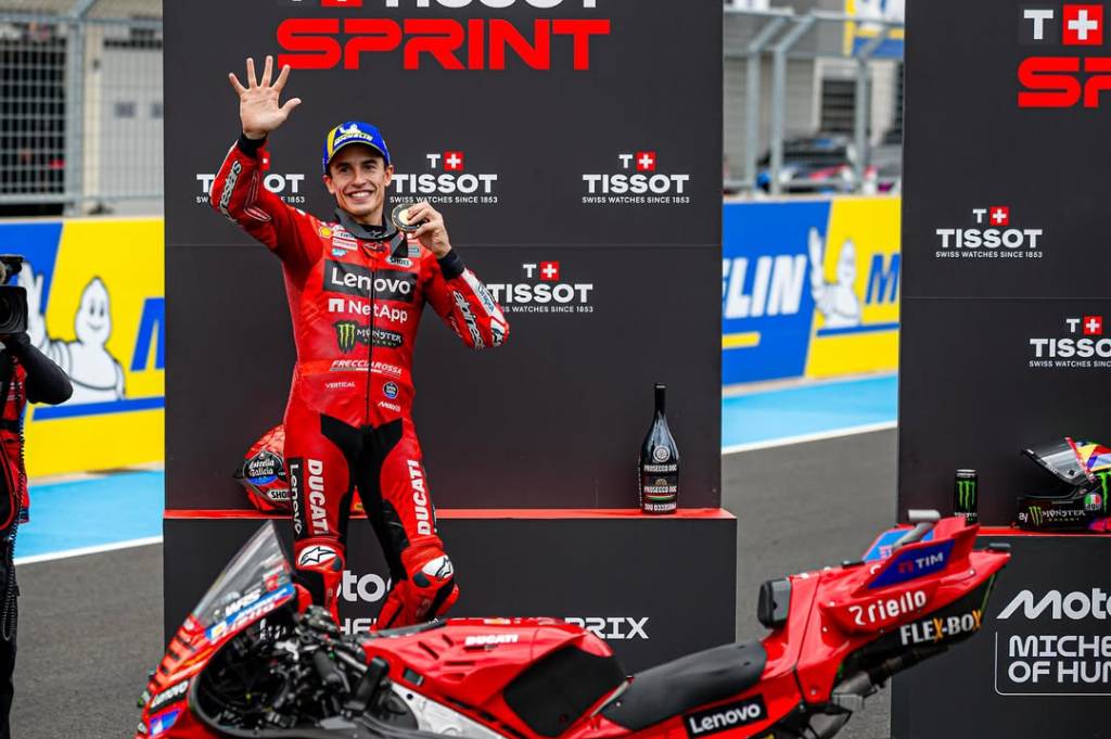 Berjaya di Sprint Race, Marc Marquez Bidik Kemenangan Ke-7 Beruntun di MotoGP 2025