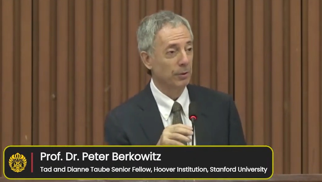 Biodata Peter Berkowitz, Pembela Zionis Israel yang Diundang UI Jadi Pembicara