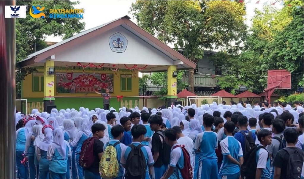MNC University dan SMAN 94 Jakarta Perkuat Kolaborasi Lewat Semarak HUT ke-80 RI