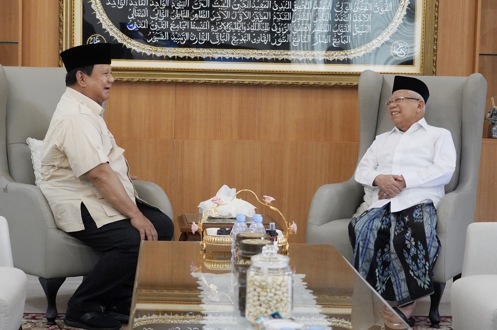 Prabowo Temui Ma’ruf Amin, Diskusi soal Arah Pembangunan Bangsa