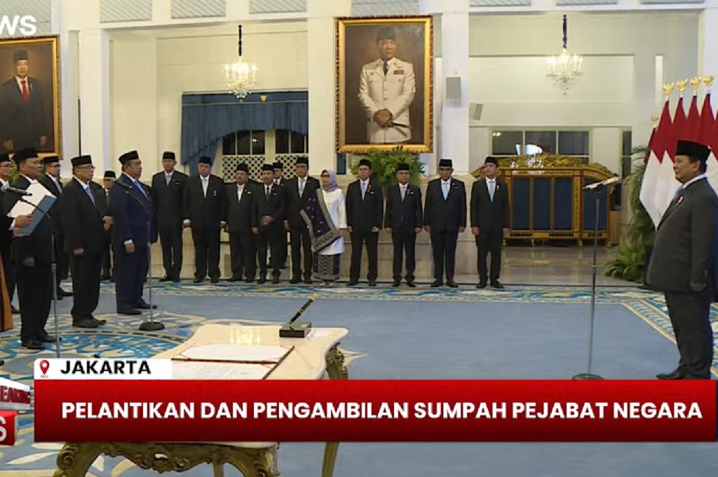 Suyudi Ario Seto Dilantik Prabowo Jadi Kepala BNN, Gantikan Marthinus Hukom