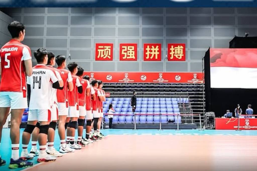 Timnas Voli Putra Indonesia U-21 Kalah Tipis dari Argentina di Kejuaraan Dunia Voli U-21