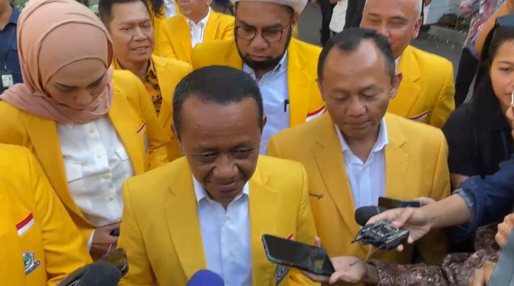 Terungkap, Ini Isi Pertemuan Bahlil dan Pengurus Golkar dengan Prabowo di Istana