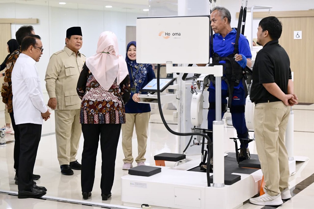 Presiden Prabowo Bangga RS PON Mampu Operasi Tumor Otak