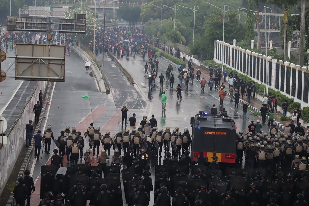 Waspada! Ini Daftar Titik Lokasi Bentrok Demo DPR