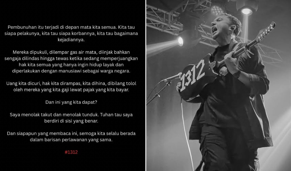 Musisi Iga Massardi Miris Lihat Ojol Tewas Dilindas Mobil Brimob saat Demo: Terjadi di Depan Mata Kita
