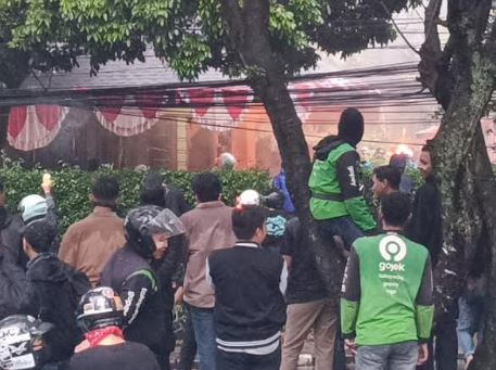 Rumah Depan Gedung DPRD Jabar yang Dibakar Pendemo Ternyata Aset MPR 