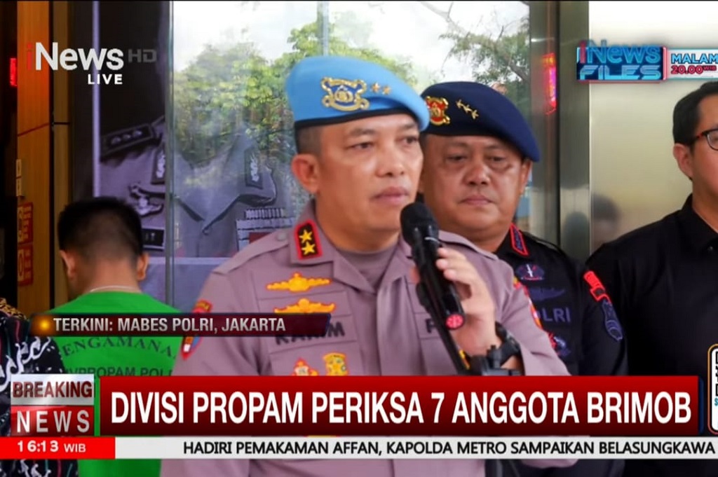 Breaking News: 7 Anggota Polri Dinyatakan Langgar Kode Etik Kepolisian