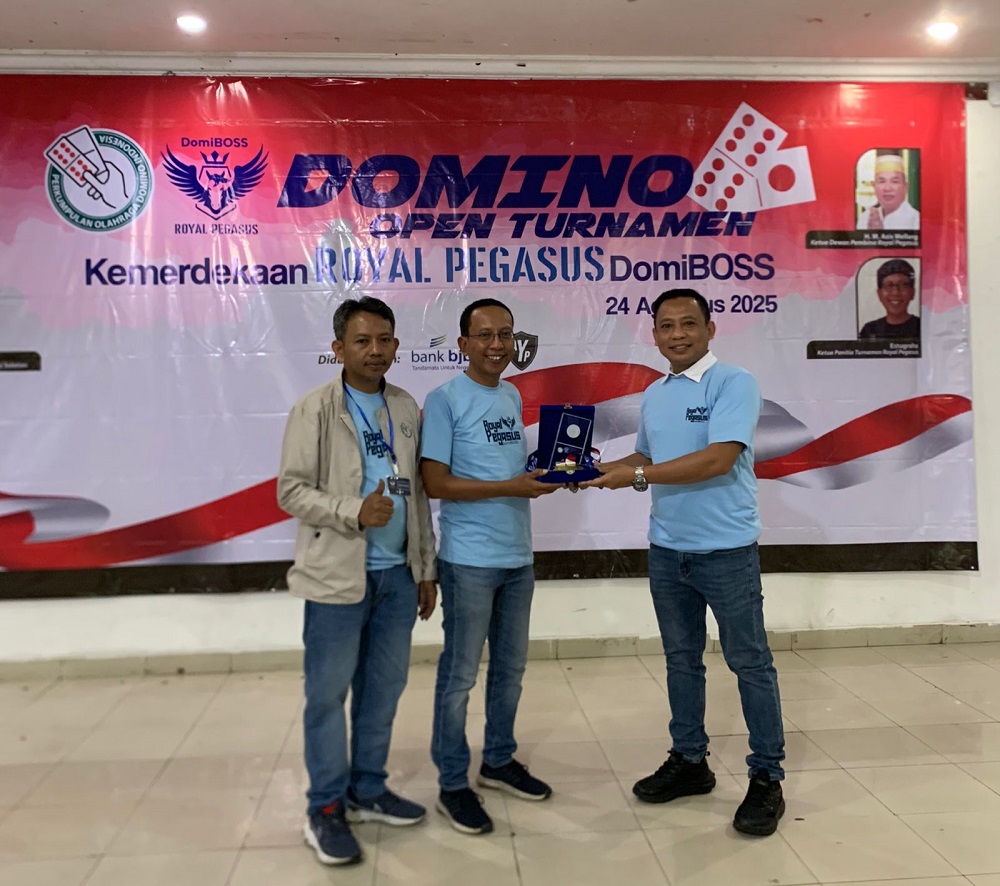 Turnamen Domino Royal Pegasus Super Meriah! AYP Dorong Masuk Cabor Nasional