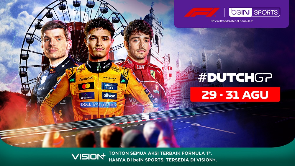 Jadwal dan Link Live Streaming F1 GP Belanda 2025