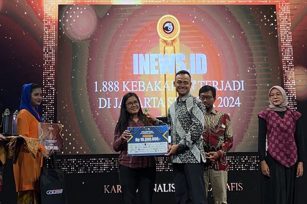 Bangga! iNews.id Raih Penghargaan Anugerah Jurnalistik MH Thamrin PWI Jaya 2025
