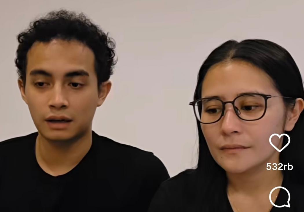 Prilly Latuconsina dan Omara Esteghlal Kompak Kenakan Kaos Hitam, Suarakan Keadilan untuk Affan Kurniawan