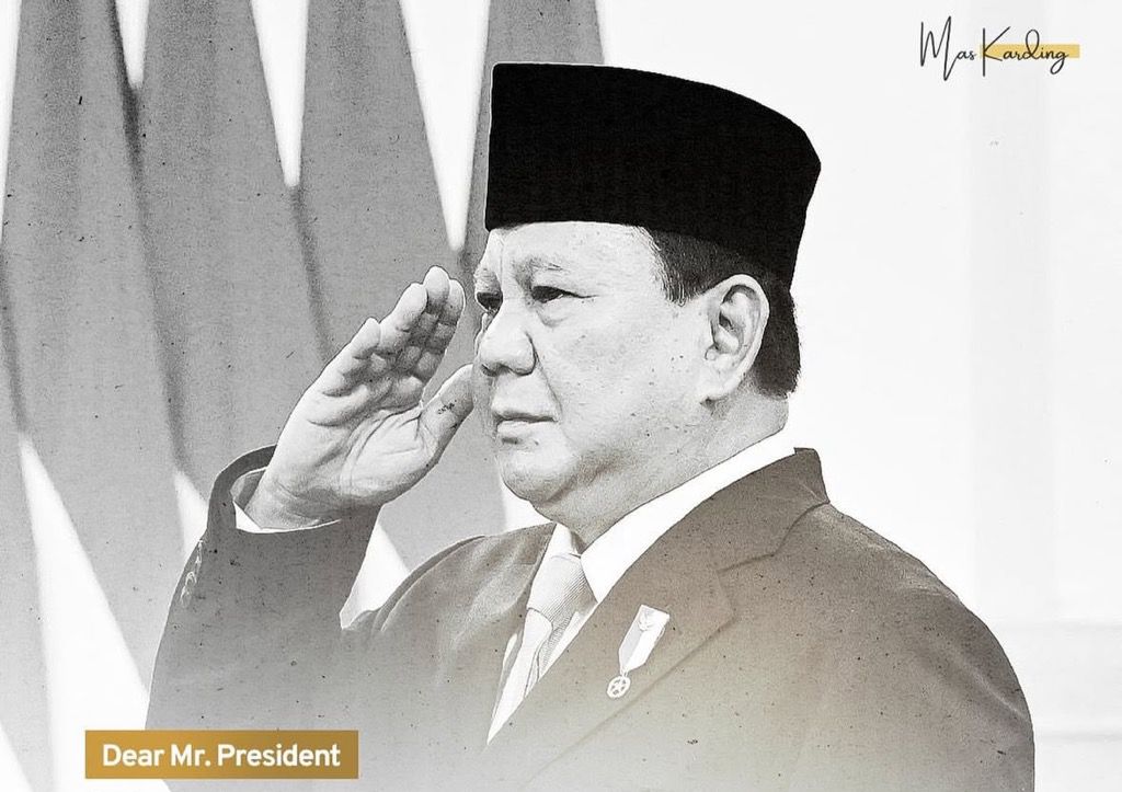 2 Menteri Posting Dear Mr President, Sebut Prabowo Diserang saat Mulai Bersih-bersih