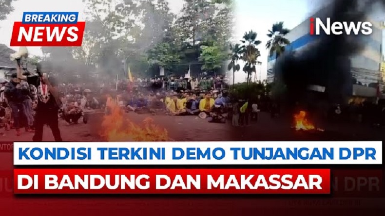 Demo di Bandung dan Makassar, Tuntut Kebijakan Pro Rakyat hingga Sahkan UU Perampasan Aset