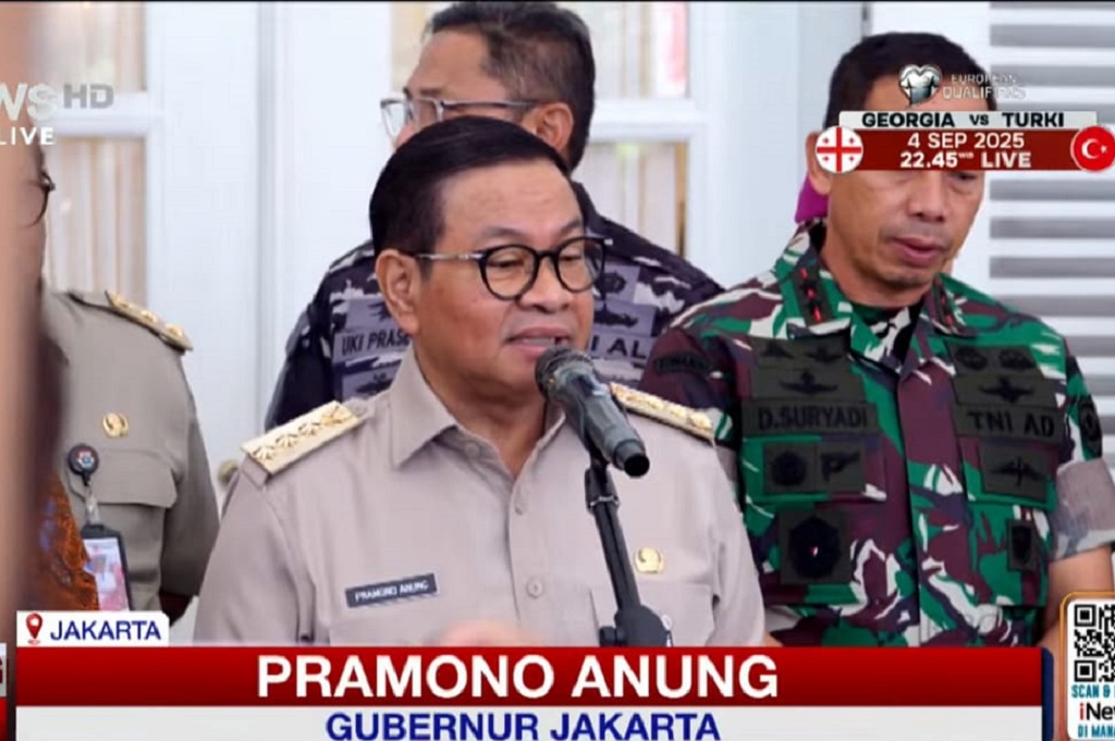 Pramono Ungkap Kerugian akibat Demo Rusuh di Jakarta Capai Rp55 Miliar