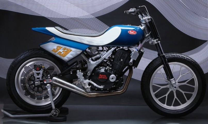 Royal Enfield Pamer Motor Kustom Groove FT 450 di Custom War 2025, Intip Ubahannya