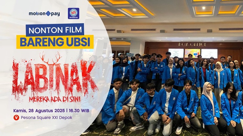 MotionPay dan UBSI Ajak Mahasiswa Baru Nobar Film Labinak