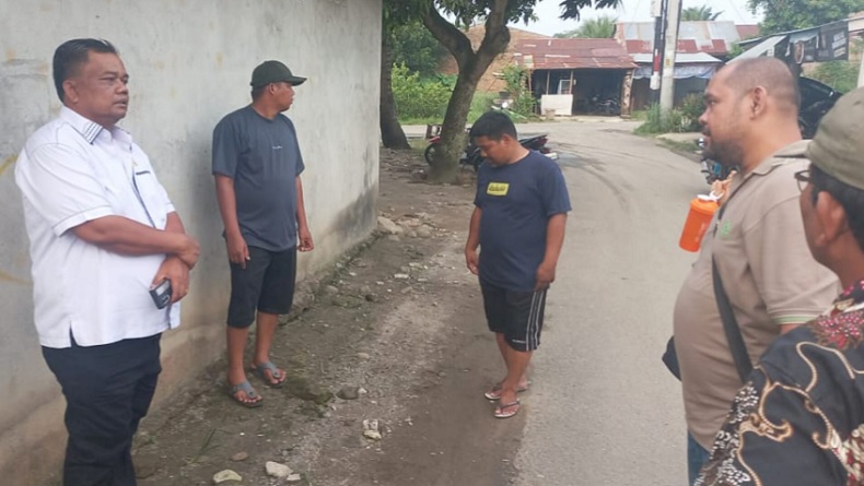Respons Aduan Warga, Legislator Perindo Dorong Pemkot Medan Benahi Jalan dan Bangun Drainase