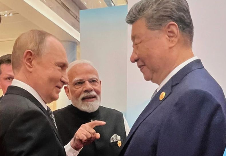 Xi Jinping, Putin dan Modi Pamer Keakraban di KTT SCO, Pesan Tegas untuk Trump