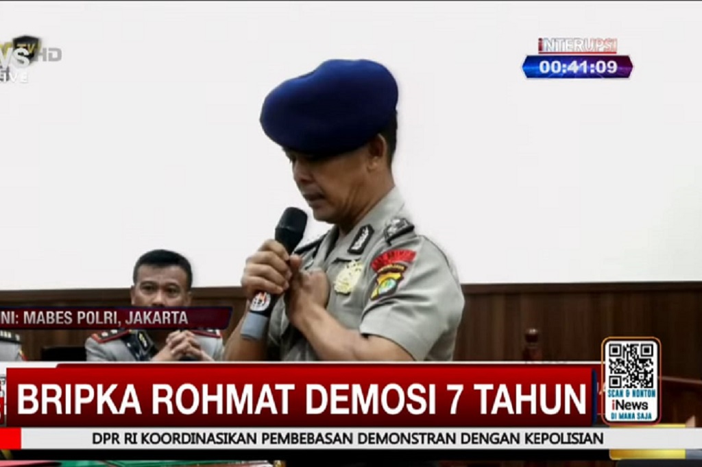 Sopir Rantis Brimob Pelindas Affan Nangis Didemosi 7 Tahun: Tak Ada Niat Hilangkan Nyawa