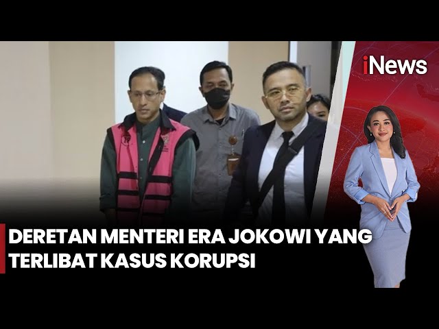 7 Menteri Era Jokowi Tersandung Kasus Korupsi