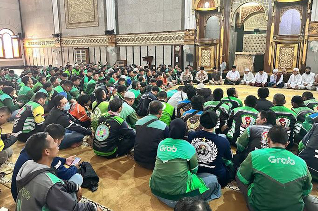1.000 Driver Ojol Doa Bersama untuk Affan, Ketua DPRD Cianjur Apresiasi Aspirasi Damai