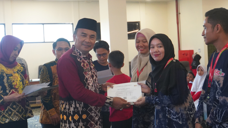 Pemkab Kotabaru dan PT Digital Gasing Edukasi Resmi Tutup Pelatihan Matematika Gasing 2025