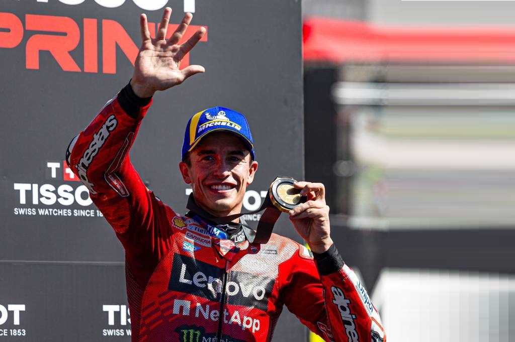 Komentar Mengejutkan Marc Marquez usai Juara Sprint Race MotoGP Catalunya 2025