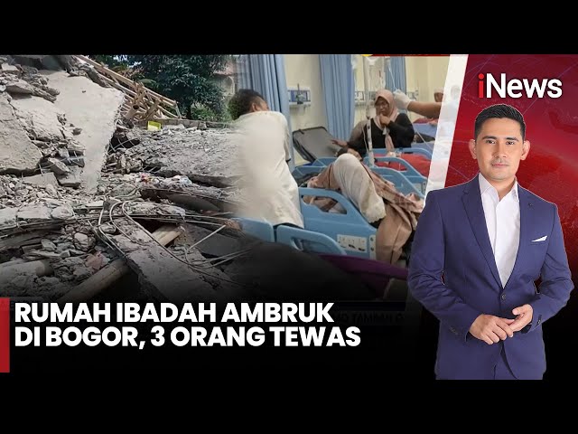 Musala 2 Lantai Ambruk di Bogor Diduga Karena Pondasi Kurang Kuat, 3 Orang Tewas dan Puluhan Luka