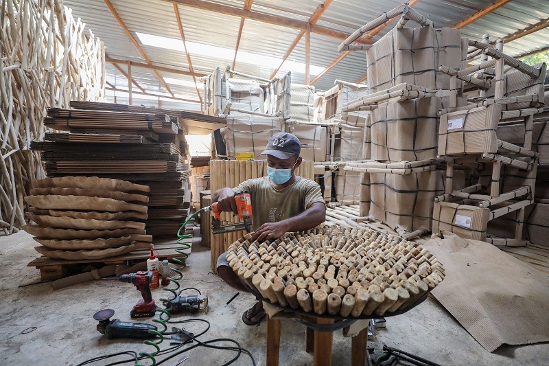 Berkat BNI Xpora, UMKM Furnitur Asal Klaten Tembus Pasar Ekspor