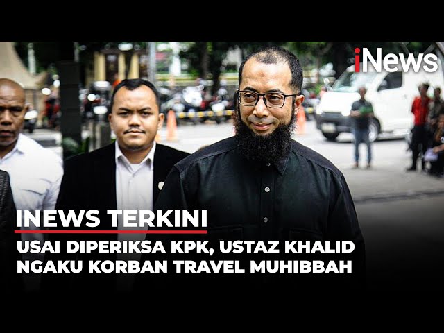 Diperiksa KPK, Ustaz Khalid Basalamah Mengaku Korban Travel Haji