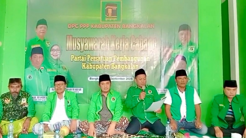 Hasil Mukercab PPP Bangkalan, Suksesi Kepemimpinan Partai hingga Dukungan Pemerintahan Prabowo