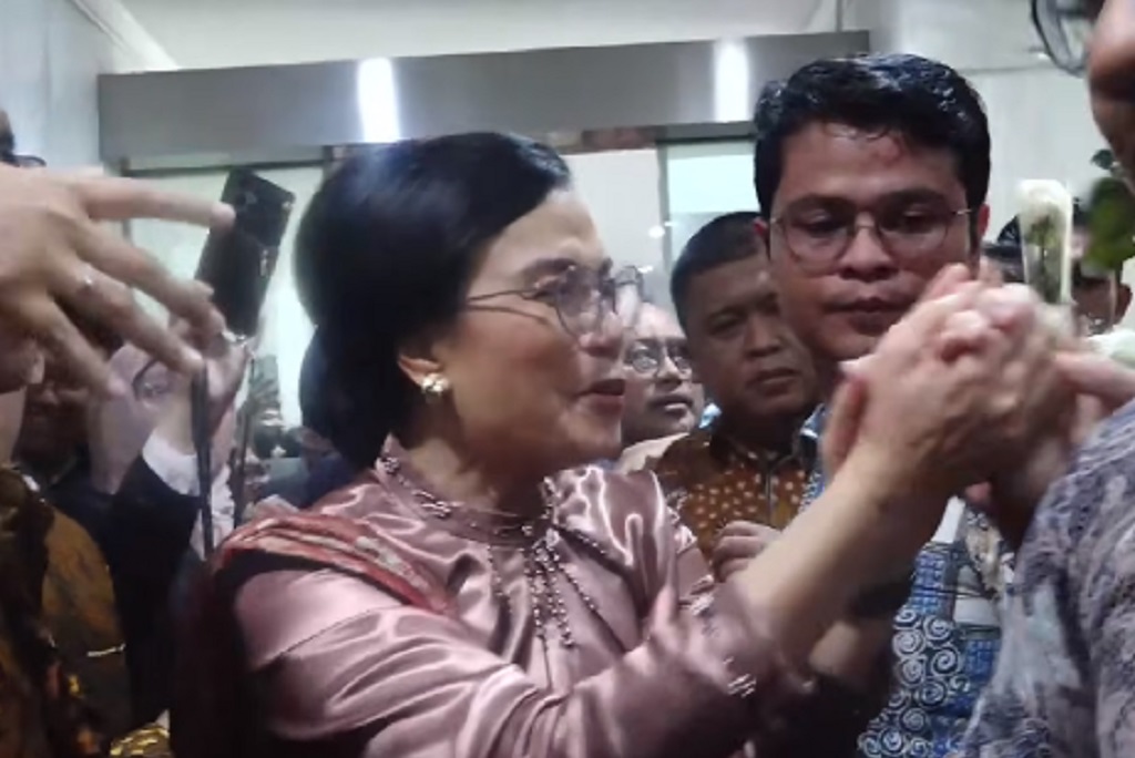 Ribuan Pegawai Kemenkeu Berkumpul, Ucap Salam Perpisahan ke Sri Mulyani
