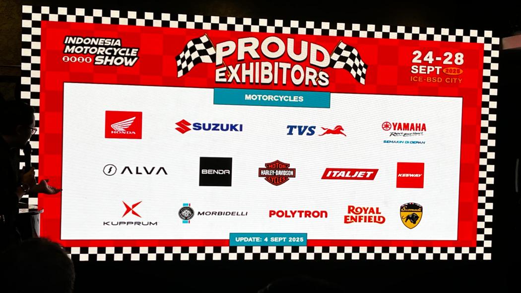 5 Merek Motor Baru Bakal Panaskan IMOS 2025, Intip Deretannya