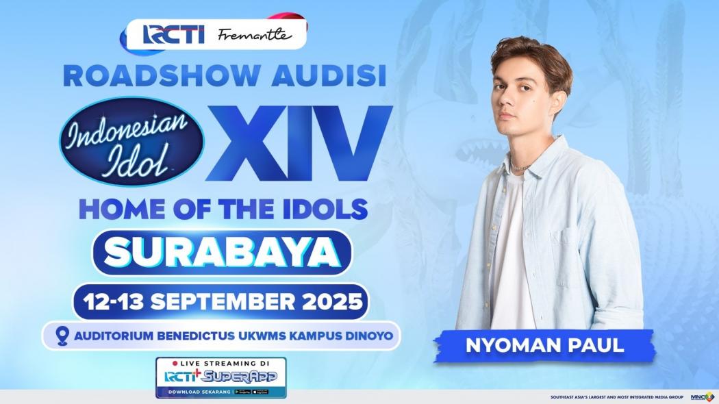 Panggilan Buat Arek-Arek Suroboyo! Audisi Indonesian Idol XIV Hadir di Surabaya