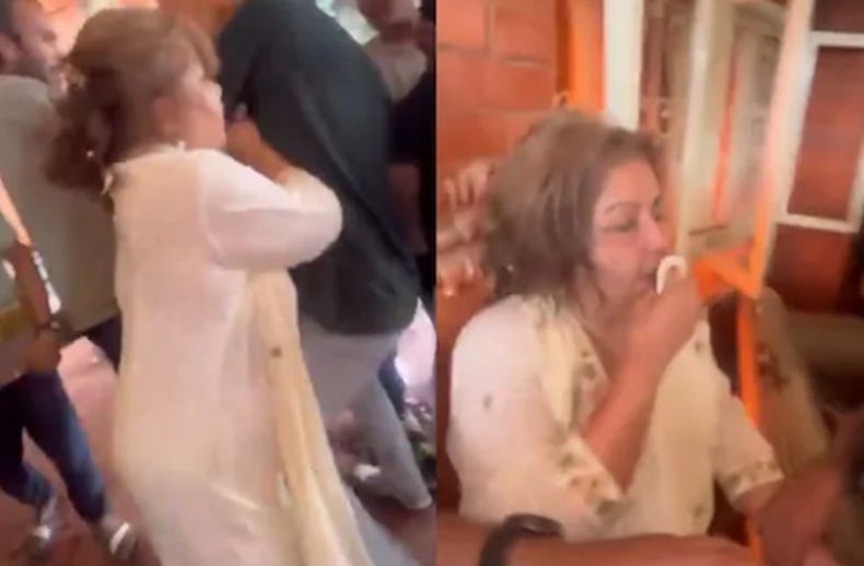 Viral, Demonstran Nepal Pukul dan Tendang Menlu Arzu Rana Deuba di Rumah