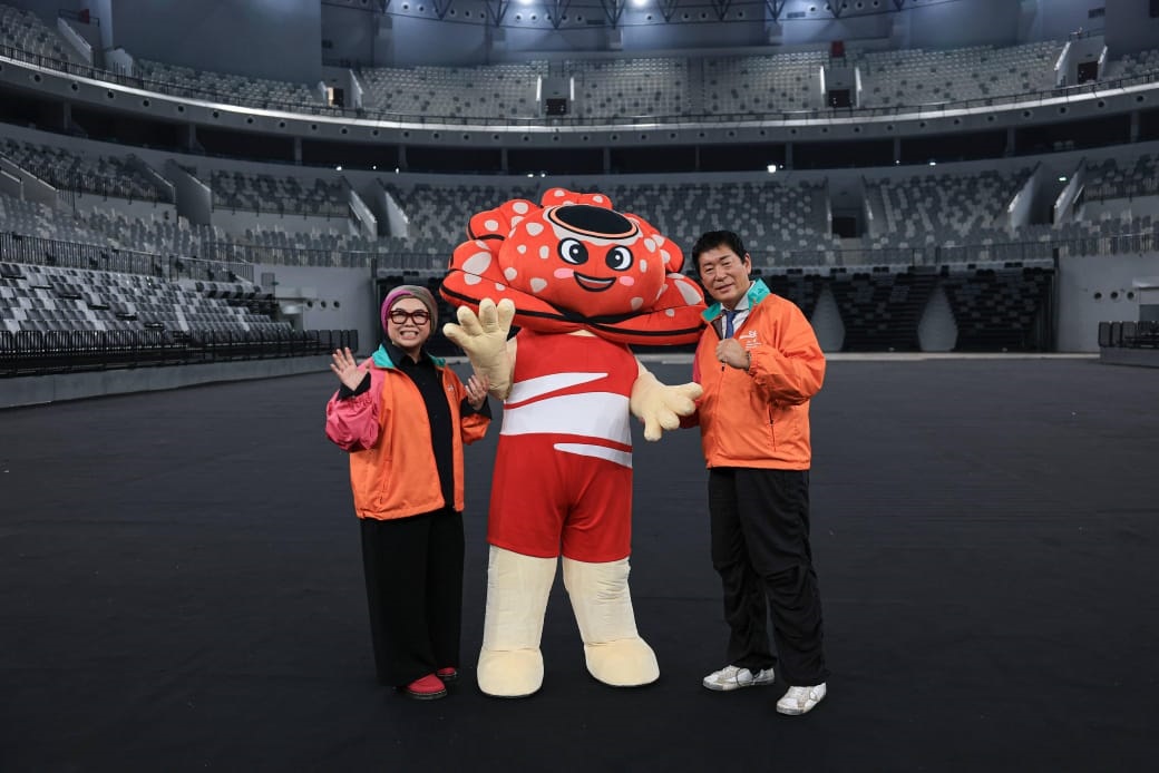 Jakarta Gymnastics 2025 Resmi Luncurkan Maskot dan Jingle! Nodi Si Rafflesia Siap Guncang Dunia