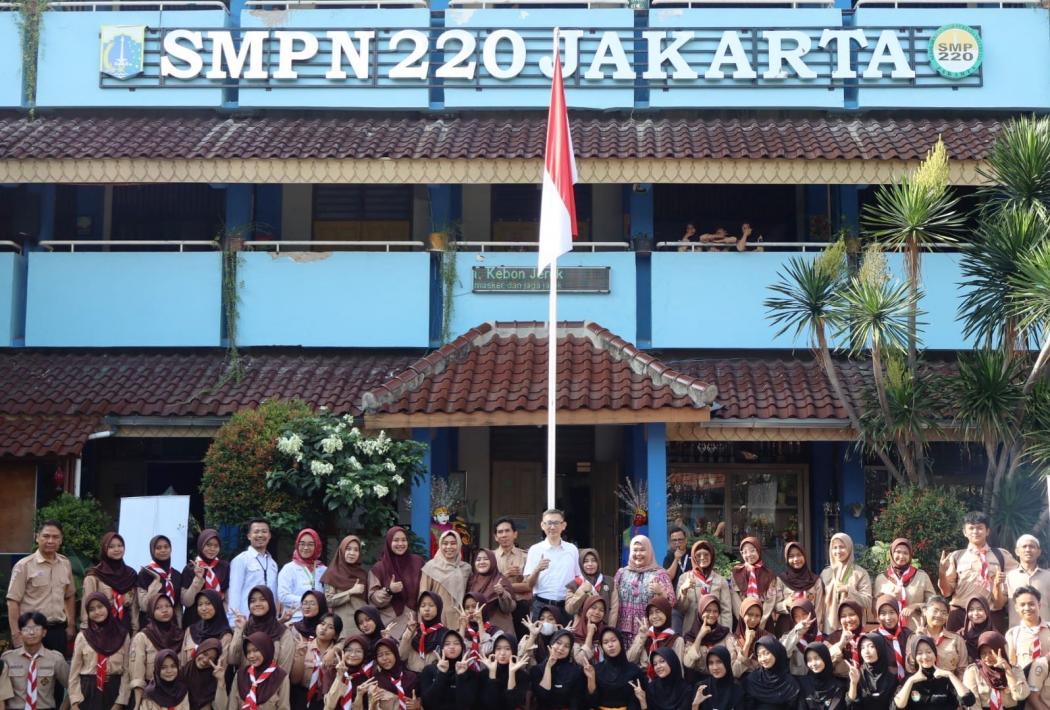 Pameran Seni di SMPN 220 Jakarta, Kolaborasi MNC Vision Networks dengan MNC Peduli