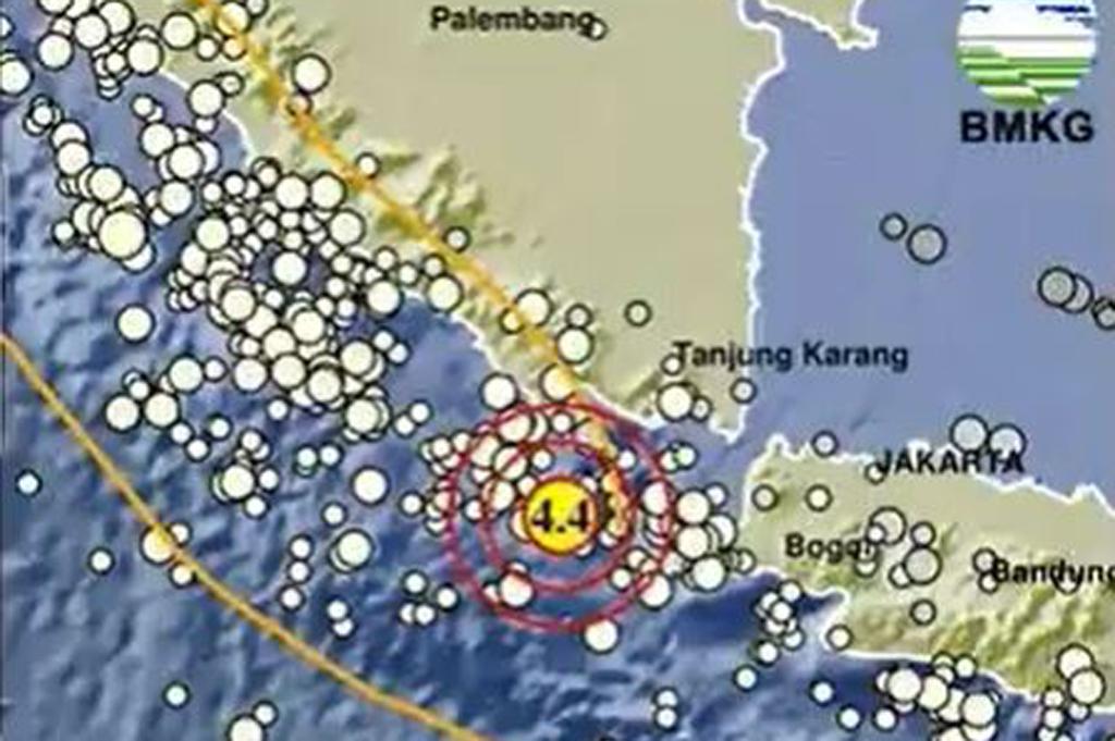 Gempa Terkini Magnitudo 4,4 Guncang Tanggamus Lampung