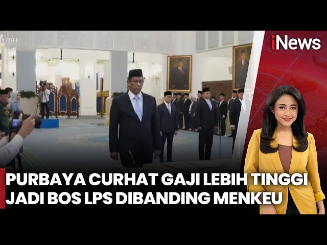 Purbaya Blak-blakan: Gaji Menteri Keuangan Ternyata Lebih Kecil dari LPS!