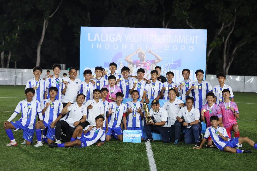 Persib Bandung U-16 Juara LALIGA Youth Tournament Indonesia 2025
