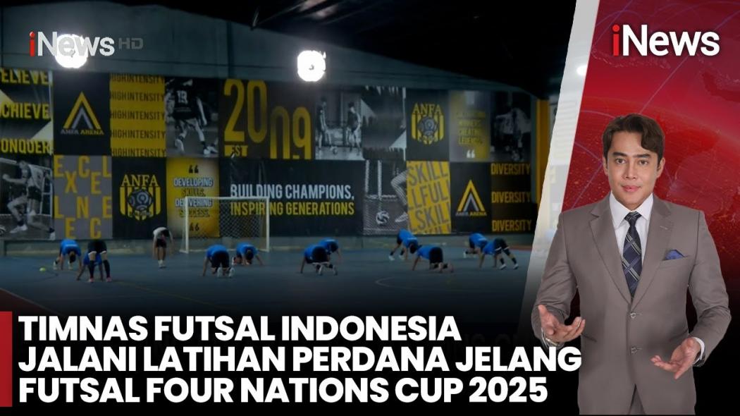 Timnas Futsal Indonesia Fokus Fisik jelang Aqua Futsal Four Nation Cup 2025