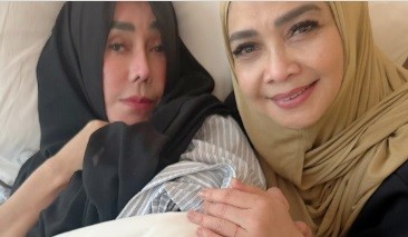 Mami Rieta Kirim Doa untuk sang Besan Amy Qanita usai Operasi di Singapura: Cepat Sehat Ya 